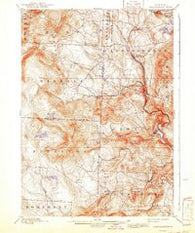 Londonderry Vermont Historical topographic map, 1:62500 scale, 15 X 15 Minute, Year 1899
