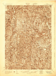 Ludlow Vermont Historical topographic map, 1:48000 scale, 15 X 15 Minute, Year 1928