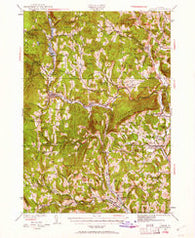 Ludlow Vermont Historical topographic map, 1:62500 scale, 15 X 15 Minute, Year 1929