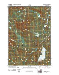 Maidstone Lake Vermont Historical topographic map, 1:24000 scale, 7.5 X 7.5 Minute, Year 2012