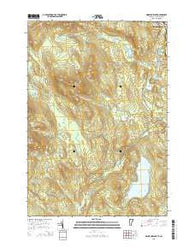 Maidstone Lake Vermont Current topographic map, 1:24000 scale, 7.5 X 7.5 Minute, Year 2015
