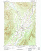 Manchester Vermont Historical topographic map, 1:24000 scale, 7.5 X 7.5 Minute, Year 1968