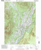 Manchester Vermont Historical topographic map, 1:24000 scale, 7.5 X 7.5 Minute, Year 1997