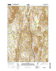 Middlebury Vermont Current topographic map, 1:24000 scale, 7.5 X 7.5 Minute, Year 2015