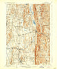 Middlebury Vermont Historical topographic map, 1:62500 scale, 15 X 15 Minute, Year 1905