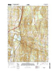 Milton Vermont Current topographic map, 1:24000 scale, 7.5 X 7.5 Minute, Year 2015