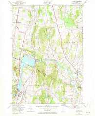 Milton Vermont Historical topographic map, 1:24000 scale, 7.5 X 7.5 Minute, Year 1948