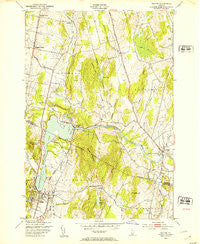 Milton Vermont Historical topographic map, 1:24000 scale, 7.5 X 7.5 Minute, Year 1948