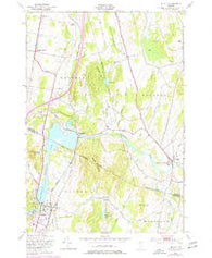 Milton Vermont Historical topographic map, 1:24000 scale, 7.5 X 7.5 Minute, Year 1948