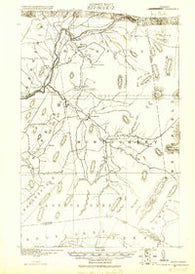 Montgomery Vermont Historical topographic map, 1:62500 scale, 15 X 15 Minute, Year 1920