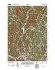 Montpelier Vermont Historical topographic map, 1:24000 scale, 7.5 X 7.5 Minute, Year 2012
