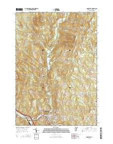 Montpelier Vermont Current topographic map, 1:24000 scale, 7.5 X 7.5 Minute, Year 2015