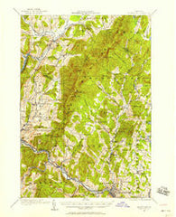 Montpelier Vermont Historical topographic map, 1:62500 scale, 15 X 15 Minute, Year 1919