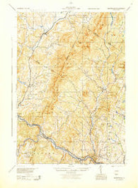 Montpelier Vermont Historical topographic map, 1:100000 scale, 30 X 60 Minute, Year 1988