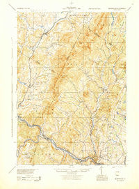 Montpelier Vermont Historical topographic map, 1:100000 scale, 30 X 60 Minute, Year 1988