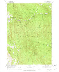 Mount Carmel Vermont Historical topographic map, 1:24000 scale, 7.5 X 7.5 Minute, Year 1970