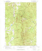Mount Ellen Vermont Historical topographic map, 1:24000 scale, 7.5 X 7.5 Minute, Year 1971
