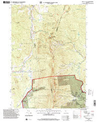 Mount Ellen Vermont Historical topographic map, 1:24000 scale, 7.5 X 7.5 Minute, Year 1997