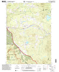 Mount Holly Vermont Historical topographic map, 1:24000 scale, 7.5 X 7.5 Minute, Year 1997