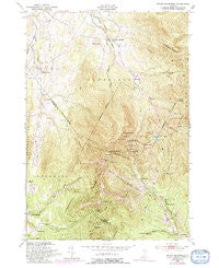 Mount Mansfield Vermont Historical topographic map, 1:24000 scale, 7.5 X 7.5 Minute, Year 1948