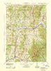 Mount Mansfield Vermont Historical topographic map, 1:62500 scale, 15 X 15 Minute, Year 1944