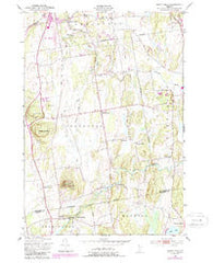 Mount Philo Vermont Historical topographic map, 1:24000 scale, 7.5 X 7.5 Minute, Year 1948