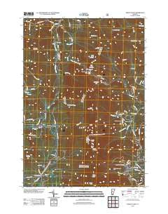 Mount Ellen Vermont Historical topographic map, 1:24000 scale, 7.5 X 7.5 Minute, Year 2012