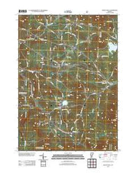 Mount Holly Vermont Historical topographic map, 1:24000 scale, 7.5 X 7.5 Minute, Year 2012