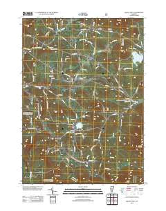 Mount Holly Vermont Historical topographic map, 1:24000 scale, 7.5 X 7.5 Minute, Year 2012