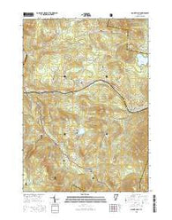 Mount Holly Vermont Current topographic map, 1:24000 scale, 7.5 X 7.5 Minute, Year 2015