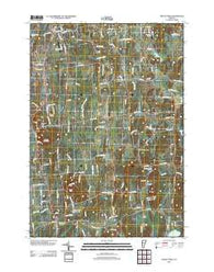 Mount Philo Vermont Historical topographic map, 1:24000 scale, 7.5 X 7.5 Minute, Year 2012
