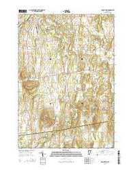 Mount Philo Vermont Current topographic map, 1:24000 scale, 7.5 X 7.5 Minute, Year 2015