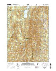 Mount Snow Vermont Current topographic map, 1:24000 scale, 7.5 X 7.5 Minute, Year 2015