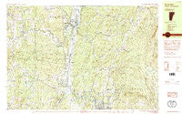 Mt. Ascutney New Hampshire Historical topographic map, 1:25000 scale, 7.5 X 15 Minute, Year 1984