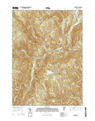Newfane Vermont Current topographic map, 1:24000 scale, 7.5 X 7.5 Minute, Year 2015