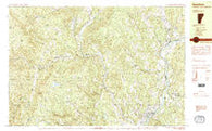 Newfane Vermont Historical topographic map, 1:25000 scale, 7.5 X 15 Minute, Year 1984