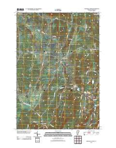 Newport Center Vermont Historical topographic map, 1:24000 scale, 7.5 X 7.5 Minute, Year 2012