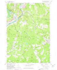 North Hartland Vermont Historical topographic map, 1:24000 scale, 7.5 X 7.5 Minute, Year 1959