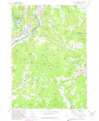 North Hartland Vermont Historical topographic map, 1:24000 scale, 7.5 X 7.5 Minute, Year 1959