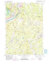 North Hartland Vermont Historical topographic map, 1:24000 scale, 7.5 X 7.5 Minute, Year 1959