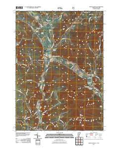 North Pownal Vermont Historical topographic map, 1:24000 scale, 7.5 X 7.5 Minute, Year 2011
