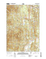 North Troy Vermont Current topographic map, 1:24000 scale, 7.5 X 7.5 Minute, Year 2015