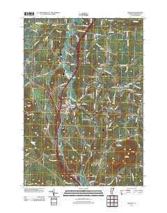 Orleans Vermont Historical topographic map, 1:24000 scale, 7.5 X 7.5 Minute, Year 2012