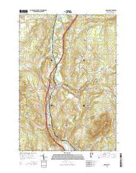 Orleans Vermont Current topographic map, 1:24000 scale, 7.5 X 7.5 Minute, Year 2015