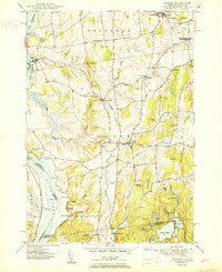 Orwell Vermont Historical topographic map, 1:24000 scale, 7.5 X 7.5 Minute, Year 1927