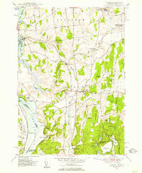 Orwell Vermont Historical topographic map, 1:24000 scale, 7.5 X 7.5 Minute, Year 1949