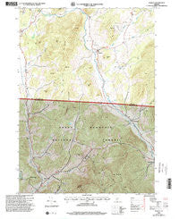 Pawlet Vermont Historical topographic map, 1:24000 scale, 7.5 X 7.5 Minute, Year 1995