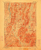 Pawlet Vermont Historical topographic map, 1:62500 scale, 15 X 15 Minute, Year 1897