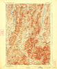Pawlet Vermont Historical topographic map, 1:62500 scale, 15 X 15 Minute, Year 1897