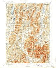 Pawlet Vermont Historical topographic map, 1:62500 scale, 15 X 15 Minute, Year 1897
